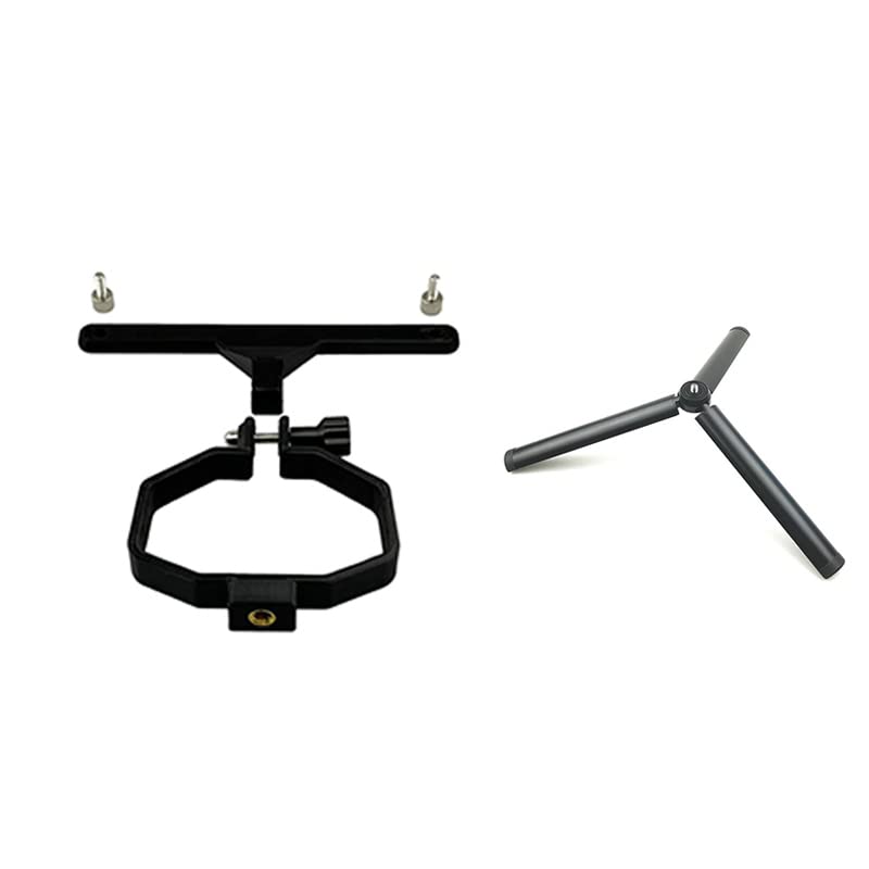 Trípode de mano compatible con DJI Mini 3 Pro Modification Bracket Support 1/4 Screw Connector Accessories Kit (con versión de lona + trípode)
