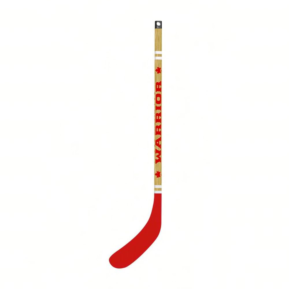 Warrior TEAM CANADA Mini Hockey Stick, Player (Right), Red/Tan