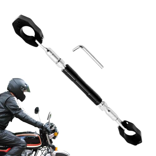 Barre de traction pour moto – Barre d'équilibre pour guidon de moto | Outil de renfort en d'aluminium pour accueillir le support de téléphone portable et...