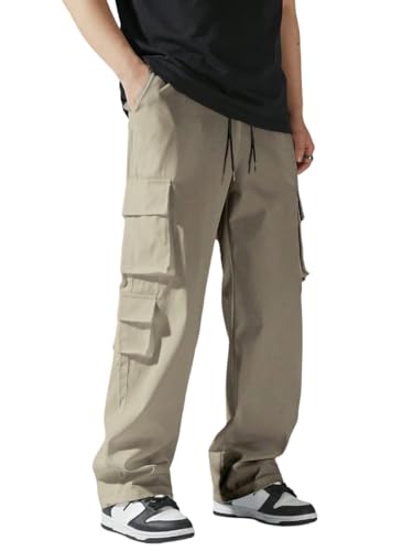 Image of Tagas Men Plus Flap Pocket Side Drawstring Waist Cargo Pants || Trousers Casual Pant || Cargo Pant || Jeans Pant || Track Pant for Man ||MC-8