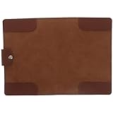 BESPORTBLE Golf Scorekartenhalter aus Robustem Pu Leder Kleines Score Logbuch und Organizer für Golfer Braunes Golf Notizbuchalbum für Outdoor Sport