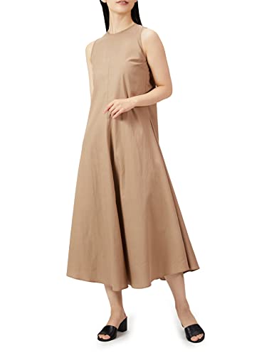 ［ミラオーウェン］ ノースリ裾カーブボリュームフレアワンピ 09WFO222052 レディース BEG 0