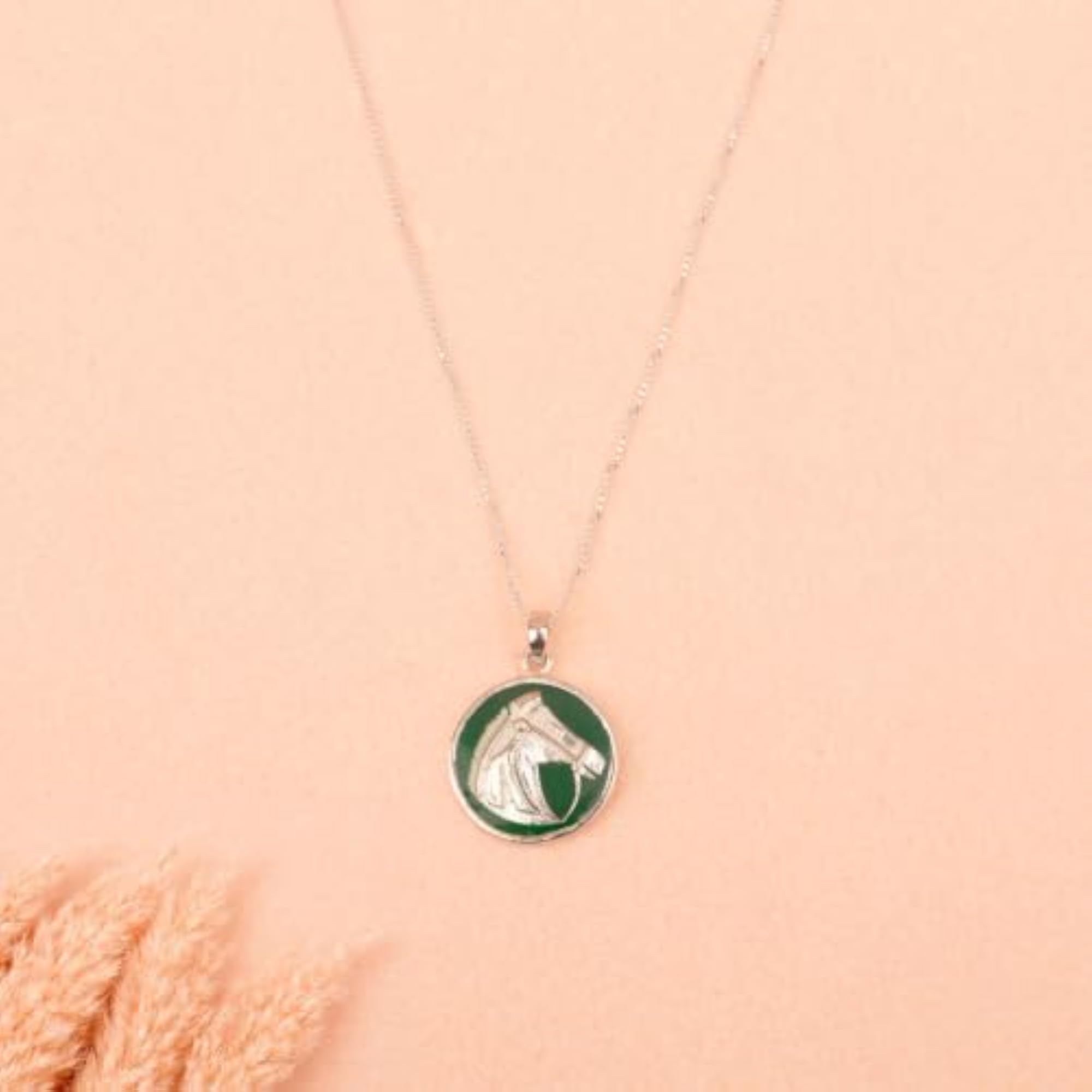 Women's 925 Imperial Stallion Necklace, Gift Idea