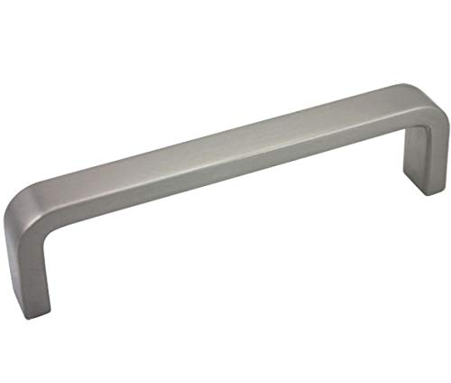 Best Cyber Deals 🔥 25 Pack - Cosmas 886-4SN Satin Nickel Cabinet Hardware Handle Pull - 4" Hole Centers