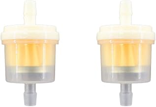 MCHNIC 2 x petrol filter, fuel filter, 6 mm, universal for moped, mokick, motorcycle, scooter, ATV, quad, car tractor, etc.