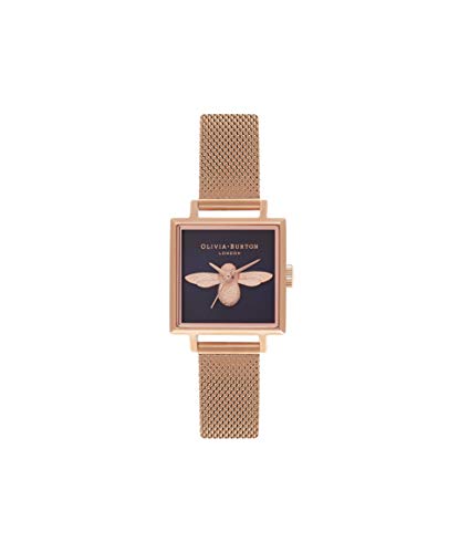 Preisvergleich Produktbild Olivia Burton Damen Analog Quarz Uhr mit Edelstahl Armband OB16AM96