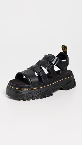 Dr. Martens Women's Mattison 3s Black Athena Sandals2