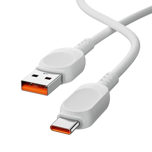 toocki Cable USB A USB C 1 Metro, 7 A Cable USB C Carga Rapida Compatible con Huawei, xiaomi, Samsung Galaxy S10 S9 S8 Plus, Note 9 8, A11 A20 A51, LG G6 G7 V30 V35, Moto Z2 Z3, Blanco