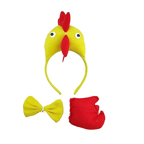 Disfraz de pollito con tutu y accesorios para niñas miniatura 2