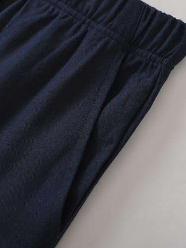 Weintee Women's Tall Linen Pants Long 34" Inseam4