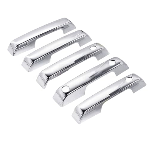 Cache-poignée en fibre de carbone pour Ford Mustang 2021-2024, finition haut de gamme ABS