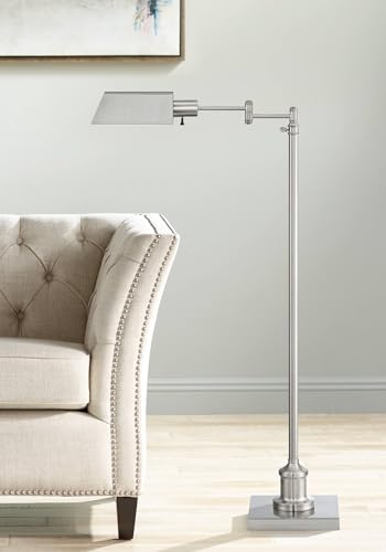Regency Hill Jenson Traditional Farmhouse Adjustable Pharmacy Light Floor Lamp