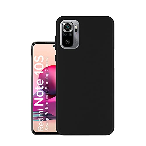 HELLO ZONE Exclusive Matte Finish Soft Back Case Cover for Redmi Note 10s / Note 10 - Black (B09MFMZDH3) Amazon Price History, Amazon Price Tracker