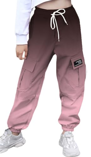 Image of SANGTREE Girls & Womens Printing Cargo Jogger Pants,6 Years - Women 2XL