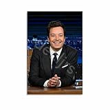 Jimmy Fallon Portrait Art Poster (1) Canvas for Bedroom Living Room Decor 16x24inch(40x60cm) Unframe-style