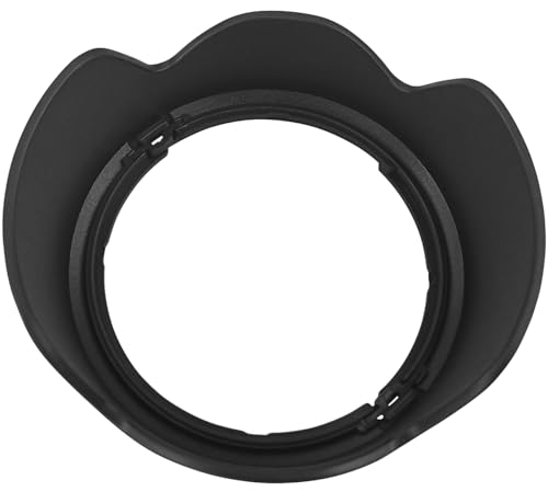 Capuchón de lente EW-60F para Canon RF-S 18-150 mm f/3.5-6.3 IS STM y EF-M 18-150 mm f/3.5-6.3 IS STM, color negro, material ABS miniatura 3