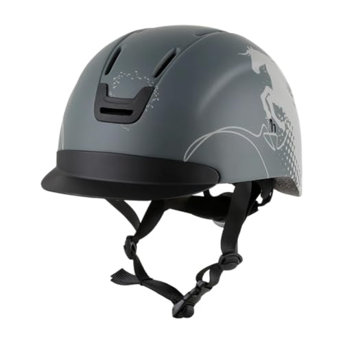 Casco de equitación de alta resistencia con acabados acolchados de confort