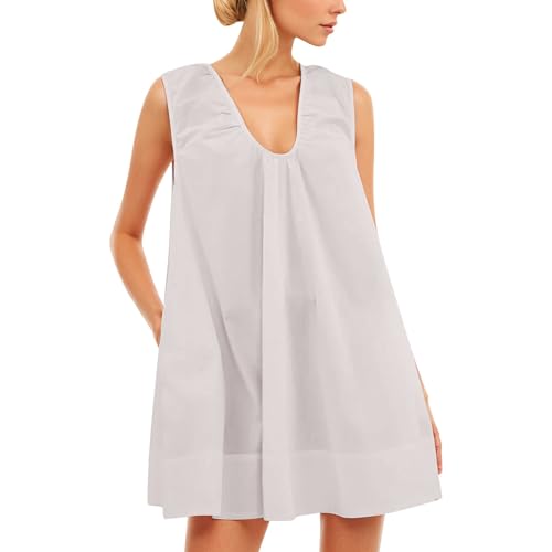 Robe courte d'été fluide : fini l'inconfort avec ses grandes poches