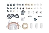 ESTIMULACIÓN SENSORIAL: Las suaves cuentas de silicona de Milkmama están diseñadas por expertos con colores brillantes y diferentes texturas para estimular las necesidades sensoriales de tu bebé
