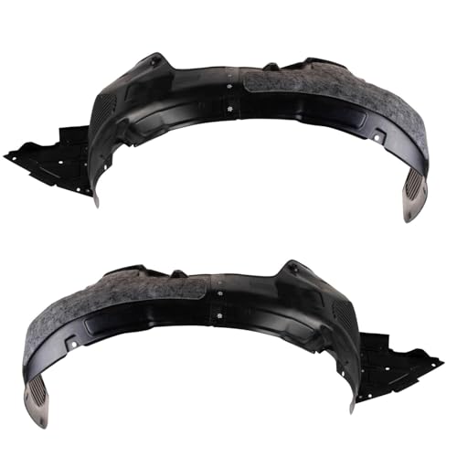 Image of TRQ Inner Fender Liner Set Compatible with 2017-2018 Kia Forte5 KI1248156 KI1249156