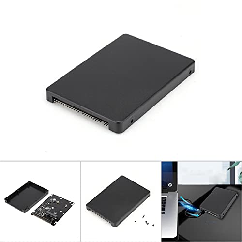 Caja externa para disco duro mSATA a 2.5 pulgadas IDE miniatura 6