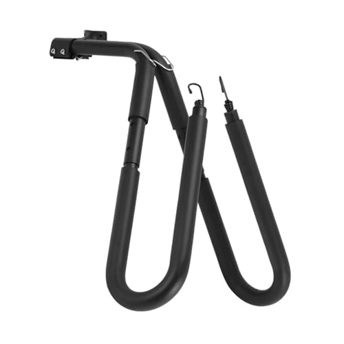 TJWZRKHPM Lock Bicycle Surfboard Rack to Fit for Seat Posts Bike Scooter Moped 8Inch Surfing Board Mount Holder Bracket Surfboard Practical(Black CZ-92)