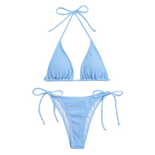 Sizoer Bikini Patrulla Canina Traje de baño Vendaje Ajustable Ropa de Playa Bikini Bandeau Up Mujeres Conjunto Push brasileño Traje de baño Tankinis Conjunto Bikini Mujer Sujetador