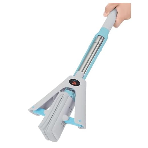 Mop Fácil Celeste Rodo Mágico Cinza