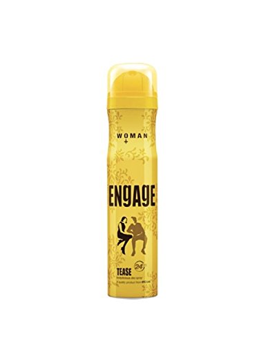Image of Engage W2 Fresh Perfume Spray For Women, 120Ml & Tease Deodorant For Women, 150Ml /100G (Weight May Vary)