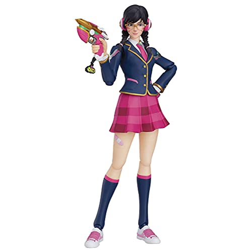 Overwatch: D.Va (Academy-Skin versiyonu) Figma, çok renkli
