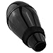 E-outstanding Trumpet Silencer Black Lightweight ABS Trumpet Straight Practice Cup Mute Silencer for Jazz