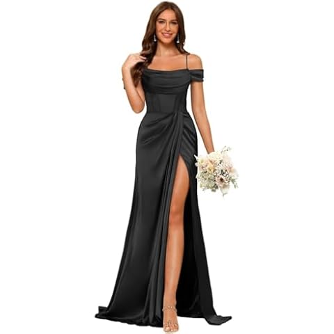PUXIU Silk Satin Mermaid Dress Cover