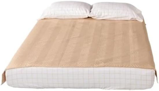 M6V-2022107830 Thomas Payne Microfiber 3-in-1 Tuck Bedding Set - Tan Check - Size Queen