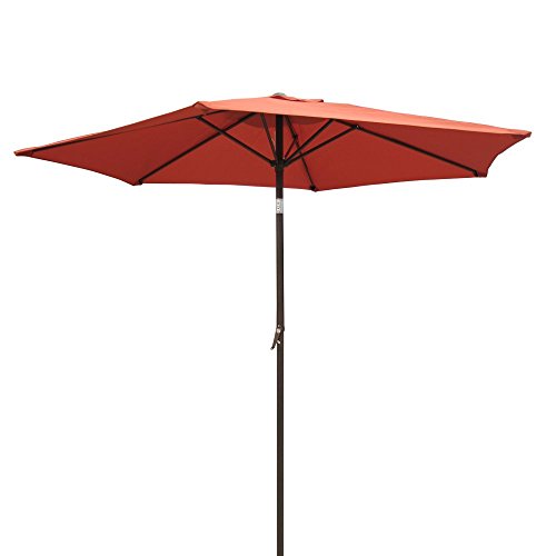 Furniture-Piece-Outdoor-8-Foot-Aluminum-Umbrella Furniture Piece Outdoor 8 Foot Aluminum Umbrella - Image 1