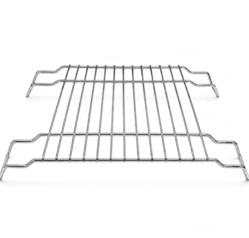 Image of USPOT Grill Jali for Induction & Gas Stove Stainless Steel Heat Diffuser - Universal Cooktop Infrared Grill Stand - Heavy-Duty Heat Diffuser Plate for Roti, Chapati & BBQ