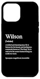 Photo Gallery custodia per iphone 14 plus nome wilson funny significato - wilson nome personalizzato Photo Gallery custodia per iphone 14 plus nome wilson funny significato - wilson nome personalizzato