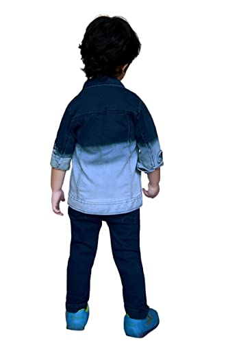 Image of DOTSON Clothing Set for Baby Boys- Jacket, Pant & T Shirt (9-18 MONTHS)