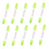 EXQUIMEUBLE 10 pièces Stylo Correcteur Vernis Ongles Outil pour Manucure Pointe Biseauté...