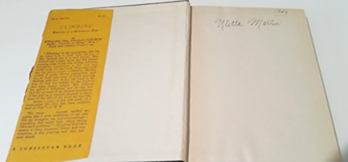 Climbing: Memories of a missionary's wife B0006AOYNS Book Cover