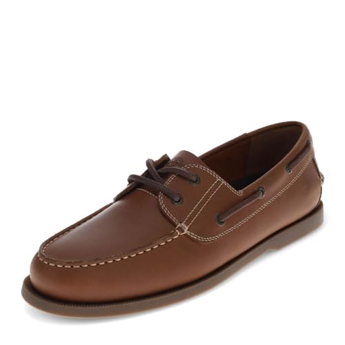 Image of DOCKERS Mens Vargas Classic Leather Boat Shoe