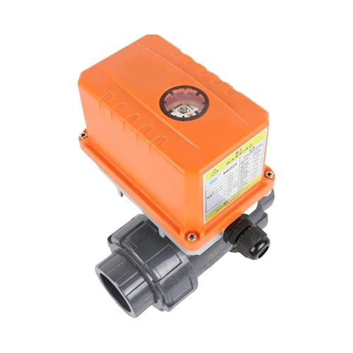 Vanne boisseau sphérique électrique DN40 AC220V à double union - 3