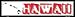 SMART BLONDE Hawaii State Outline Novelty Metal Vanity Small Street Sign K-310