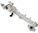 AUCERAMIC Aluminum Heater Manifold Coolant Tube With Sensors Fit for Land Rover LR4 Range Rover Range Rover Sport V8 5.0L 2010-2020 Replaces LR109402 LR018273