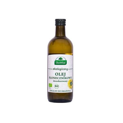Aceite de girasol para freír BIO 1 l EkoWital
