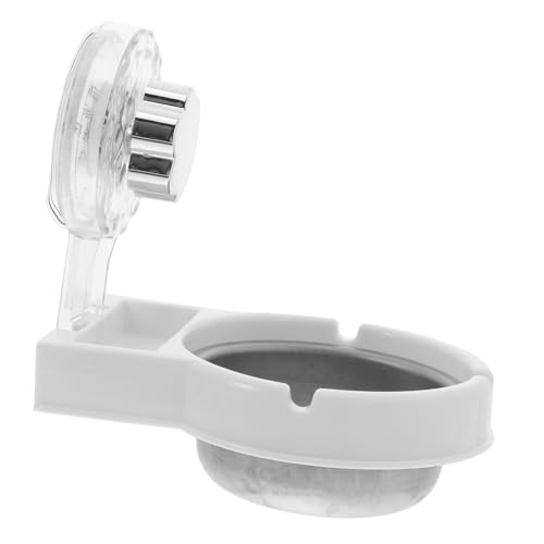 Healifty Posacenere Da Parete Antivento in Inossidabile Foratura Per Bagno e Balcone Design Unico e Decorativo Facile Da Usare