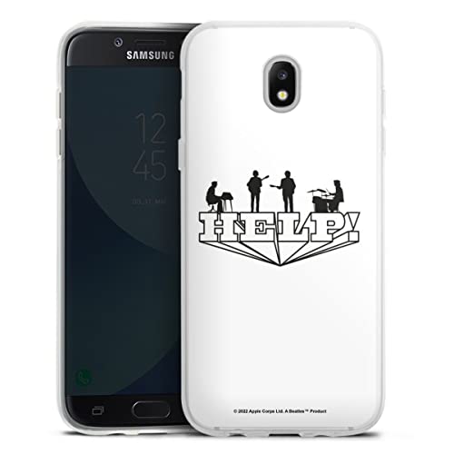 DeinDesign Coque en Silicone Compatible avec Samsung Galaxy J5 2017 Etui Silicone Coque Souple The Beatles Help! Rock ‘n’ Roll - Les Beatles, Paul McCartney, John Lennon, RIngo Starr, George Harrison DeinDesign Coque en Silicone Compatible avec Samsung Galaxy J5 2017 Etui Silicone Coque Souple The Beatles Help! Rock 'n' Roll
