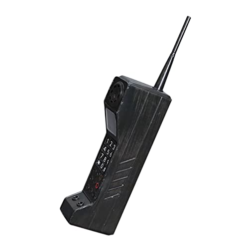 Téléphone Vintage Décoratif en Fer Forgé - Cadeau Original Style Rétro pour Bureau et Intérieur