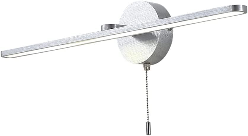 Applique murale LED miroir salle de bain chrome argenté 31,4 pouces 12W