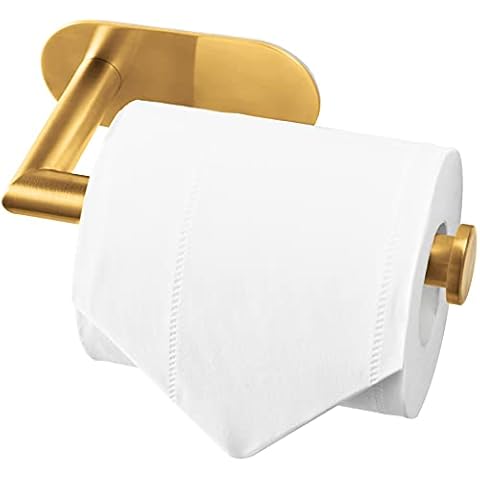 HITSLAM Portarrollos Baño Autoadhesivo Acero Inoxidable SUS304 Cover