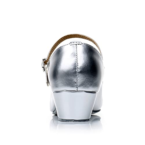 Baby Girls Mary Jane Shoes Party Wedding Dance Performance Princess Shoes with Hook Big Girls Wedge Shoes4